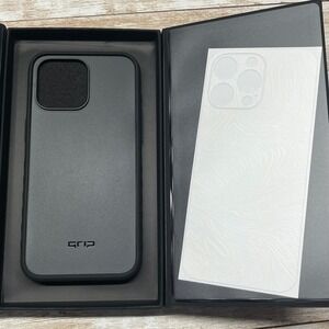 dbrand Grip Case iPhone 15 Pro Max MagSafe Matte White Topographic skin Open Box